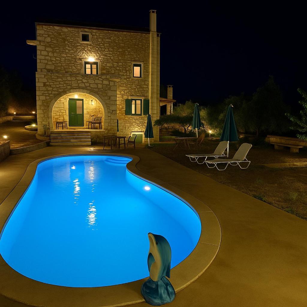 Chania'S Diamond Villas - Aqua Bliss With Private Pools Gavalochori 외부 사진